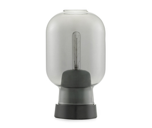 Amp Table Lamp, Grey/Black