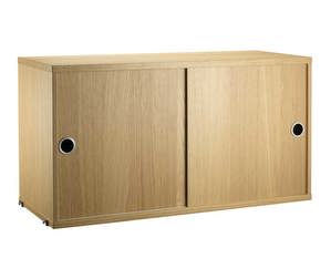 String System Cabinet, Oak