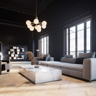Apiales 9 Chandelier