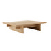 Ita OS4 Coffee Table, Oak, 110 x 110 cm