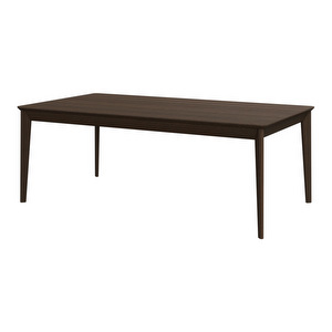 Aarhus Coffee Table, Dark Oak, 70 x 119 cm