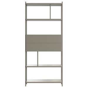 Calgary Shelf, Ash Grey, 84 x 190 cm