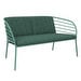 Cancun Sofa, Green, W 125 cm