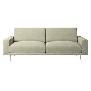 Carlton Sofa, Lazio Fabric 3092 Light Green, W 205 cm