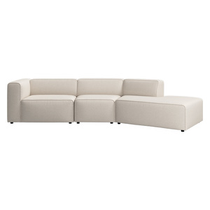 Carmo Sofa, Lazio Fabric 3090 White, W 322 cm