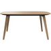 Hauge Dining Table, Oak, 99 x 160 cm