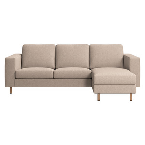 Indivi Chaise Longue, Lazio Fabric 3091 Beige, W 231 cm