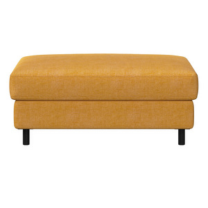 Indivi Footstool, Tomelilla Fabric 3143 Mustard, 66 x 96 cm