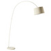 Kuta Floor Lamp, Warm Grey, ø 40 cm