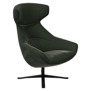 Porto Armchair, Bologna Fabric 3256 Dark Green