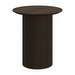 Santiago Side Table, Dark Oak, ⌀ 46 cm