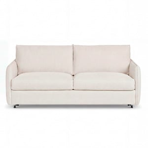 Ellis Sofa Bed, Sense Fabric 4001 Light Beige, W 202 cm