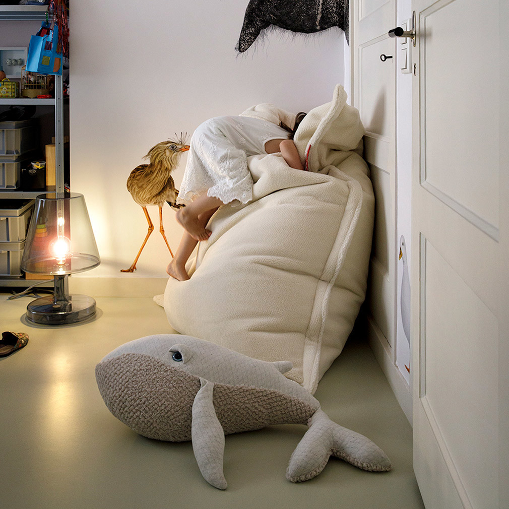 Original Slim Teddy Beanbag