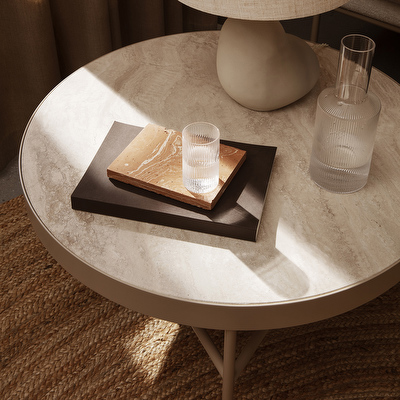 Travertine Table
