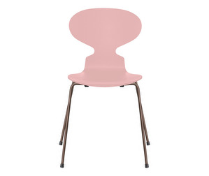 Ant Chair 3101, Pale Rose/Dark Brown, Lacquered