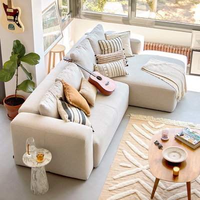 Blok Chaise Sofa