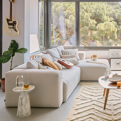 Blok Chaise Sofa
