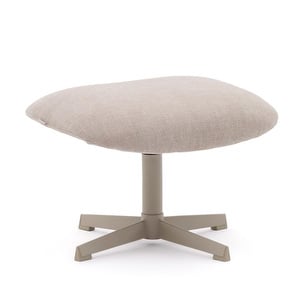 Jaspe Footstool, Noble Fabric Beige / Grey