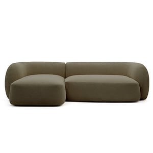 Martina Chaise Longue, Nordic Fabric Olive Green, W 287 / left