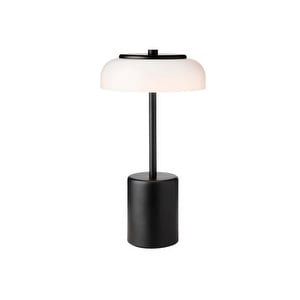 Blossi Mini Table Lamp, Black / Opal, Portable