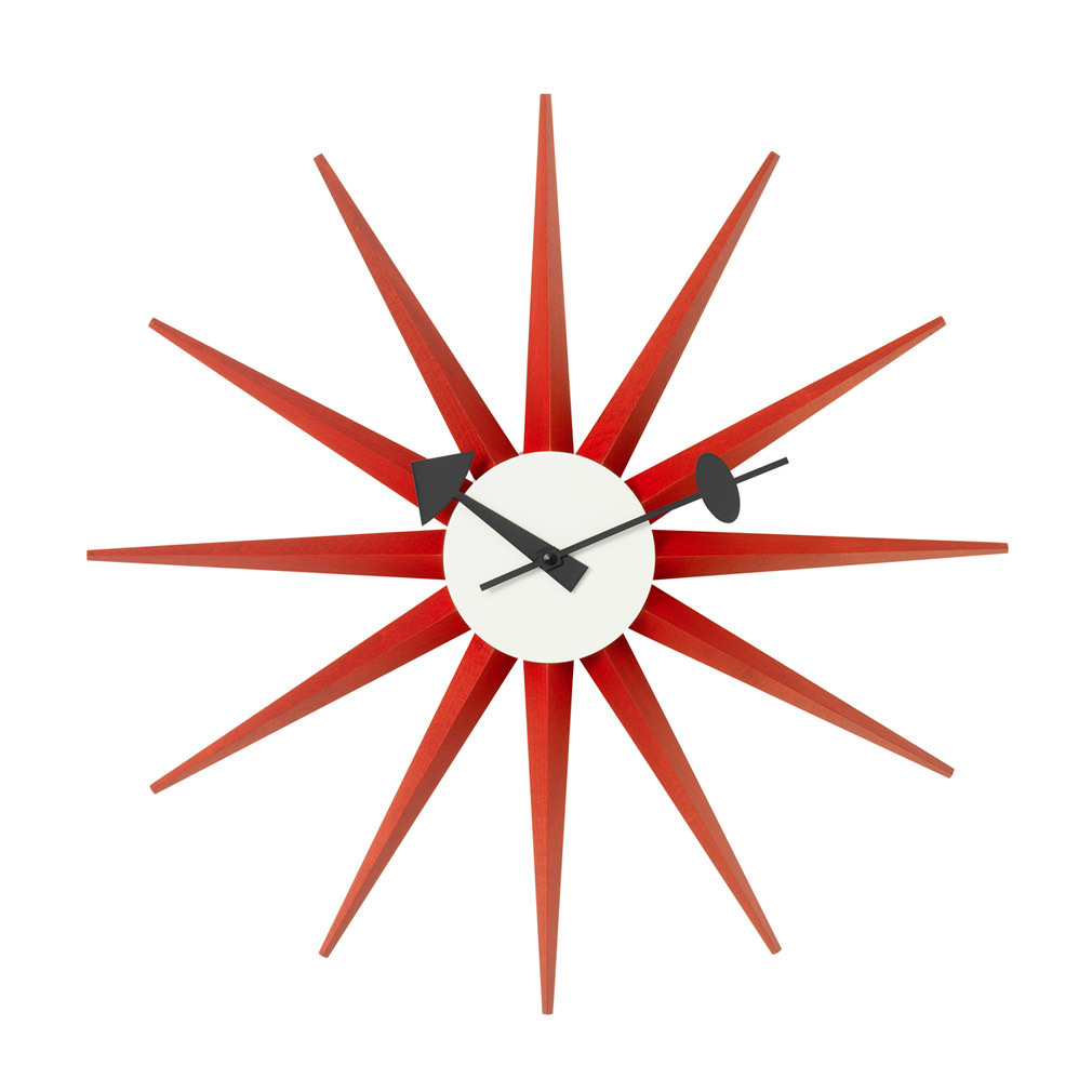Sunburst Clock