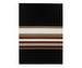 Horizon-matto, black/reddish brown, 170 x 240 cm