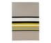 Horizon-matto, stone/yellow, 170 x 240 cm