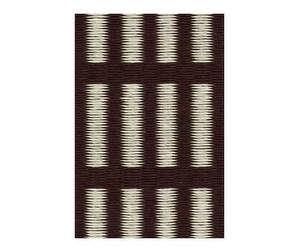 New York -matto, black/stone, 170 x 240 cm